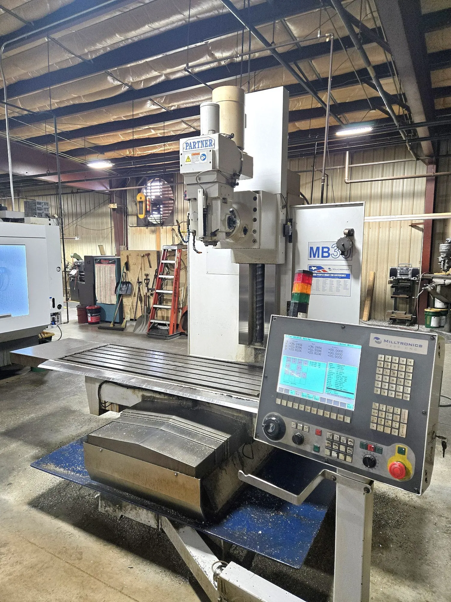 Used 2018 MILLTRONICS MB-30 Vertical Machining Centers Maryland US | Clark Machinery Sales, LLC #1284846