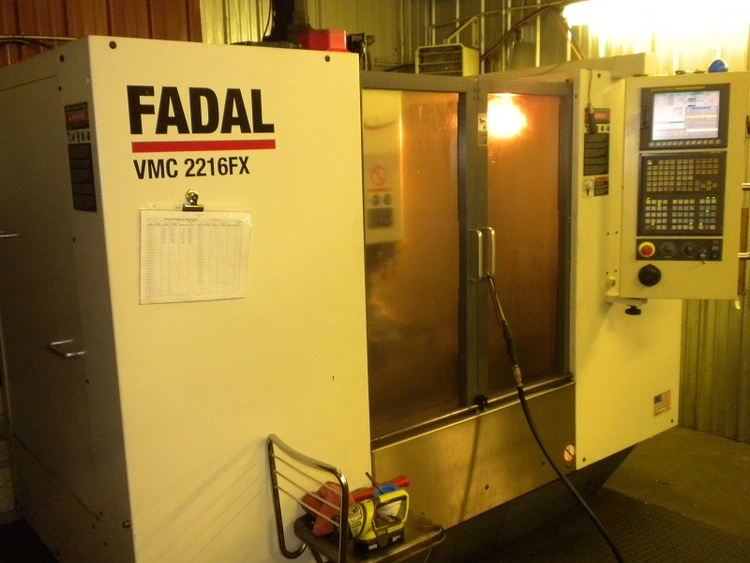 Used 2007 FADAL VMC2216FX Vertical Machining Centers Vermont US | Two Spade Machinery LLC #506780