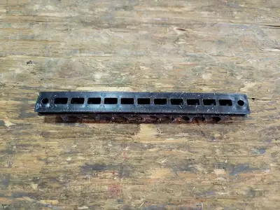 10-Channel Tube Support Strip for 3/8" Tubes
