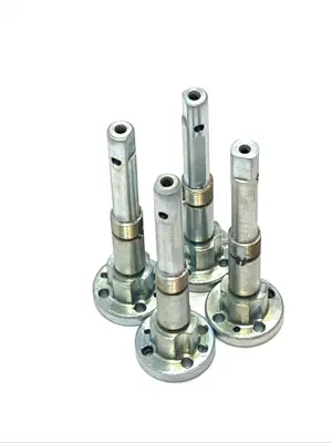 Stainless Steel Flanged Mount | Rotary Shaft 3" Precision Machined LOT OF 4 - New Other