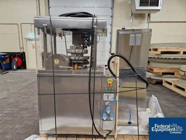 Used Elizabeth-HATA Elizabeth Hata ECO III SL AFR Tablet Press, 12 Station Tablet Presses NL | Federal Equipment Company #127239