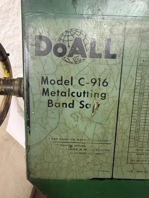 USED DOALL C-916