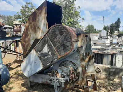 Mill, Hog, Hydro-Flaker, Carbon Steel, 100 HP #S479970