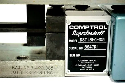 USED COMPTROL DST 131-C-105 SUPER LOAD CELL DST131C105