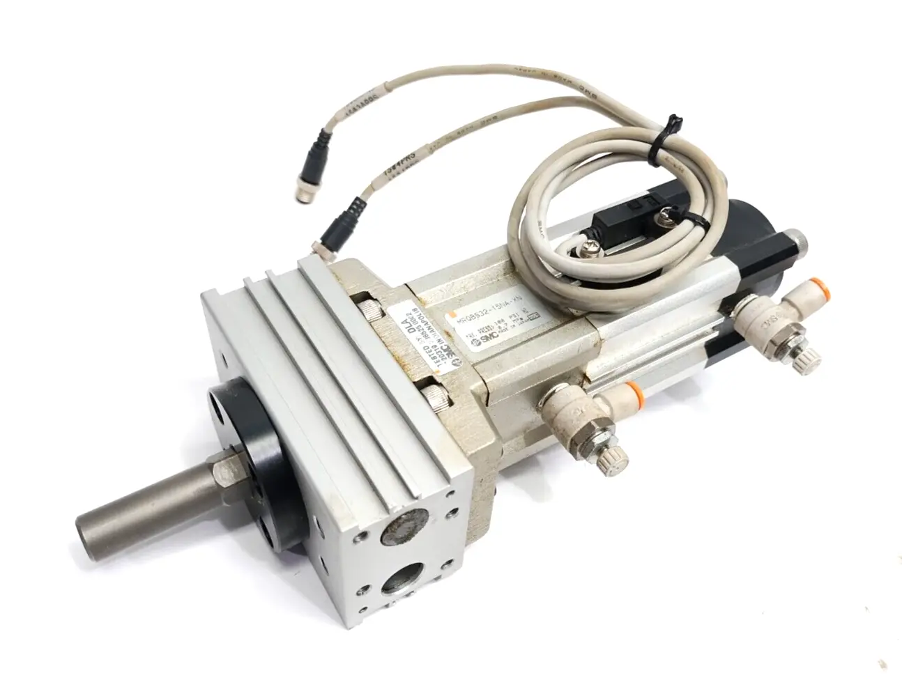 Used SMC Pneumatic Rotary Actuator Cylinder 32mm Size 15mm Stroke Rotary Actuators Michigan US | Maverick Industrial Sales #1389729