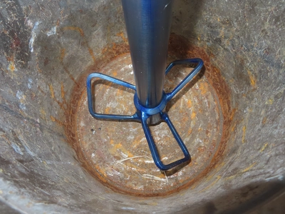 Schold Laboratory Bow-tie Mixer, 3 hp