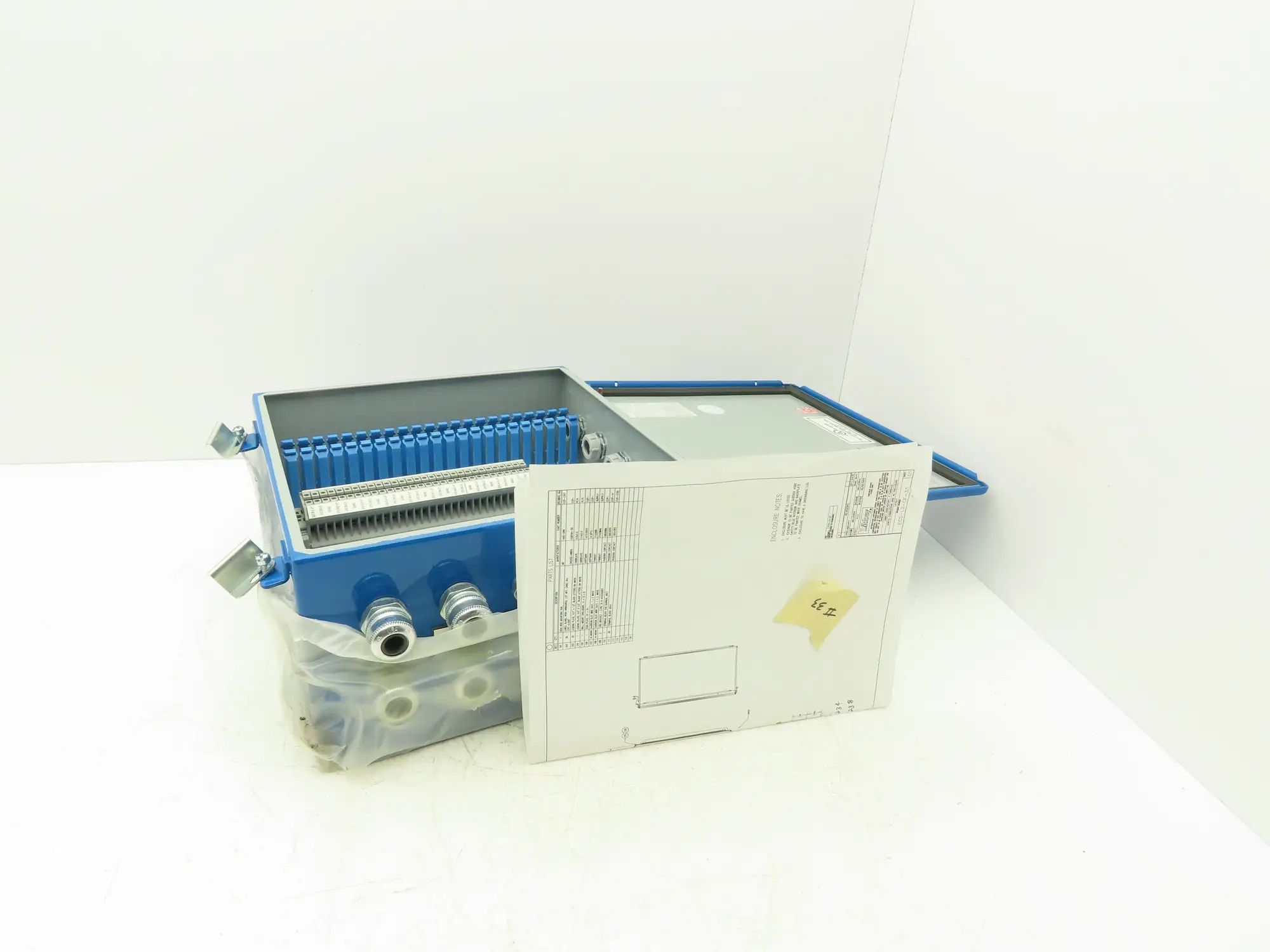 Hoffman Prefabricated Junction Enclosure Box 12"x12"x6"