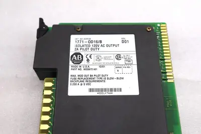 ALLEN BRADLEY 1771-0D16 SER B ISOLATED 120V AC OUTPUT #L-519