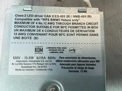 Used JUNO WF6 SWW5 90CRI MW M6 Lighting Ohio US | HGR 24 #1561794