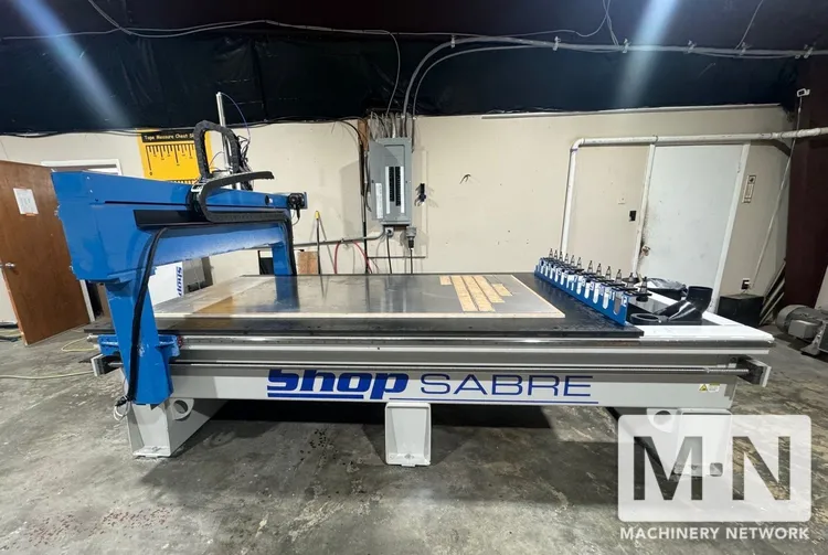 2023 SHOPSABRE IS 408 ROUTERS, N/C & CNC | Machinery Network