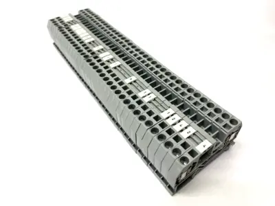 USED WAGO TERMINAL BLOCK 2-CONDUCTOR LOT OF 35