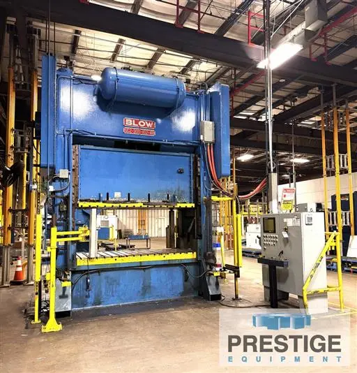 Used 1989 BLOW SC2-300-102-48 Straight Side Presses New York US | Prestige Equipment #973083