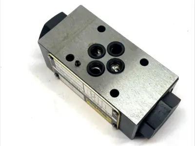 USED PARKER PILOT OPERATED HYDRAULIC CHECK VALVE 5000 PSI