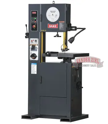 New | in-Stock DAKE V-16 Vertical Band Saws Michigan US | Vander Ziel Machinery Sales #480370