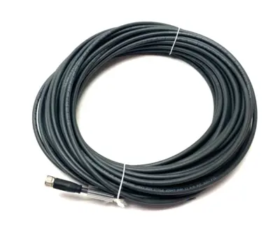 USED BECKHOFF SINGLE ENDED POWER CABLE M8 4-PIN TO LEADS, 20M LENGTH