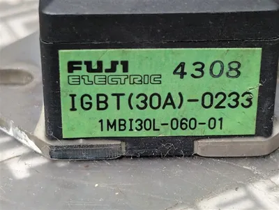 Fuji Electric IGBT(30A)-0233 Power Module 1MBI30L-060-01 Used