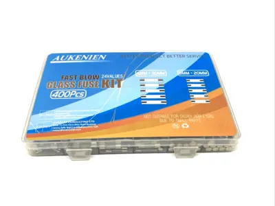 USED AUKENIEN AUKENIEN 24VALUES 400PC FAST BLOW FUSE KIT