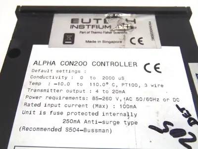 Used Eutech Temp Controller PLC Temperature Modules Michigan US | Maverick Industrial Sales #1398672