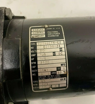 USED Bodine 42Y4BEPM-E2 C0198124
