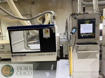 USED 2015 SCM MORBIDELLI M600 5-AXIS FLAT TABLE CNC ROUTER MACHINE CENTRE