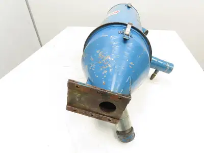 Thoreson McCosh Vacuum Loader Receiver Hopper Cone Bottom 10"x 32"