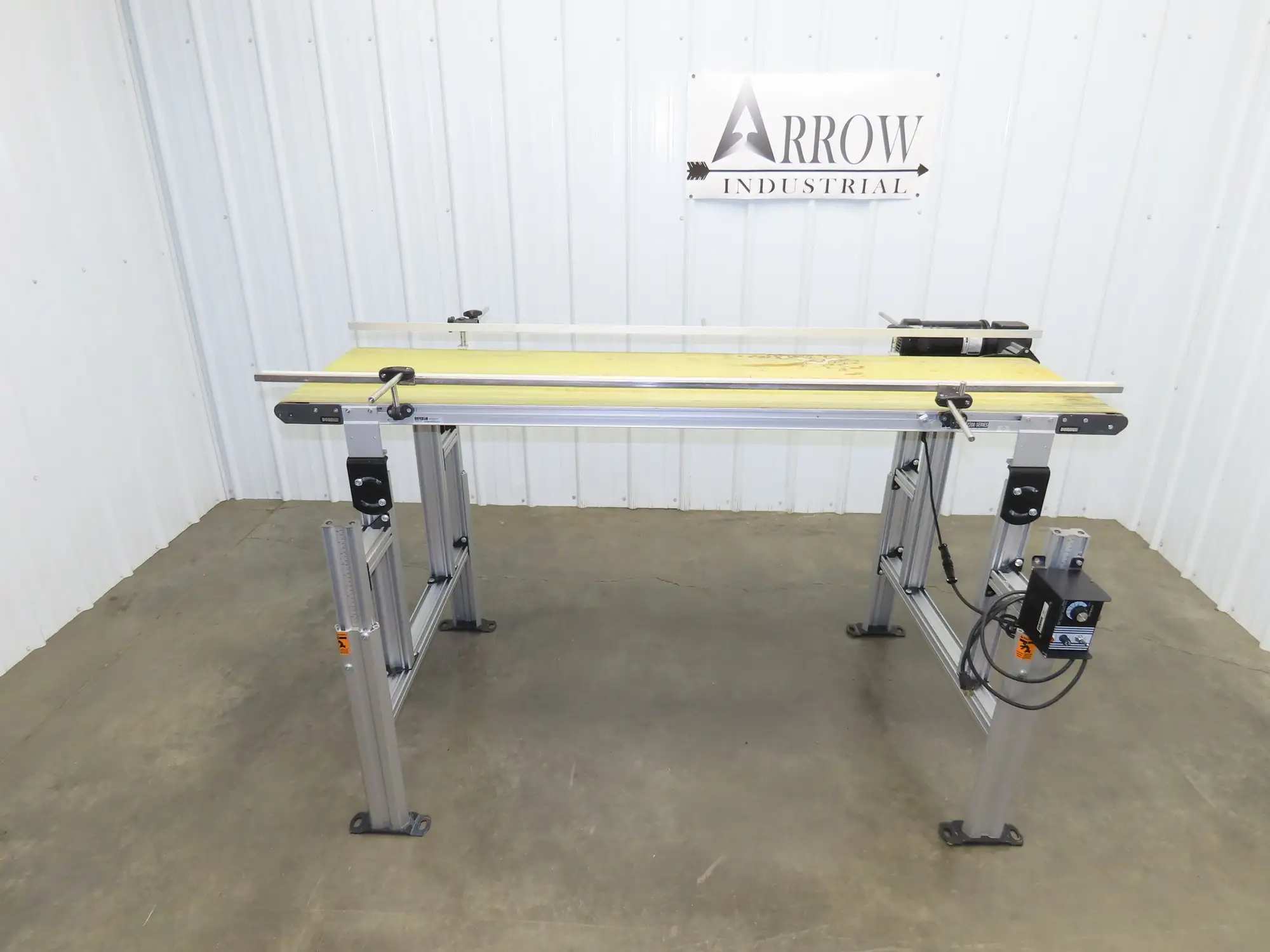 Dorner 2200 Series Belt Conveyor 18"x 72"L Variable Speed Drive 115V 88FPM