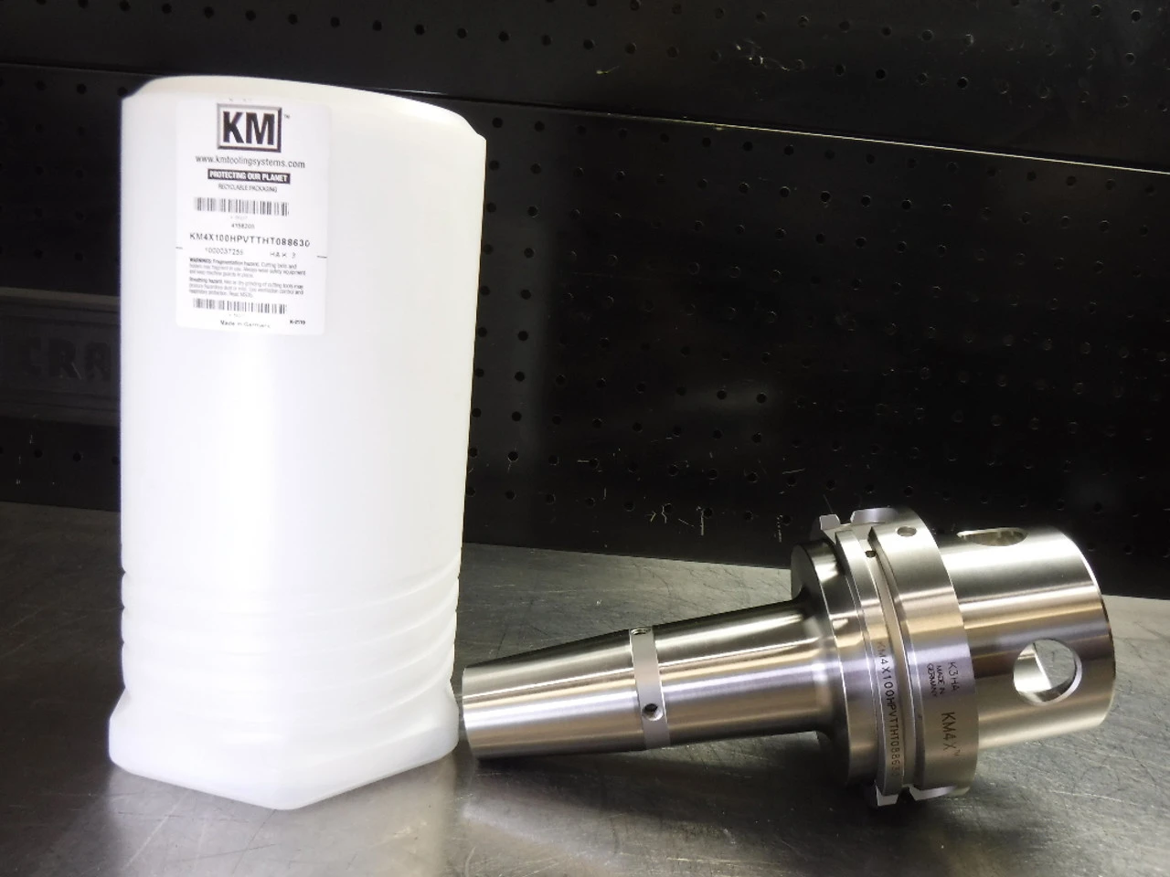 Kennametal KM4X100 7/8" Shrink Fit Holder KM4X100HPVTTHT088630 (LOC3071)