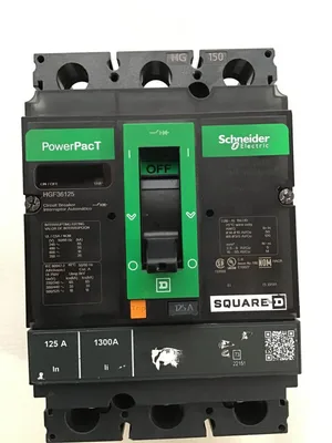Square D HGF36125 Power Pact;  125 Amp Circuit Breaker