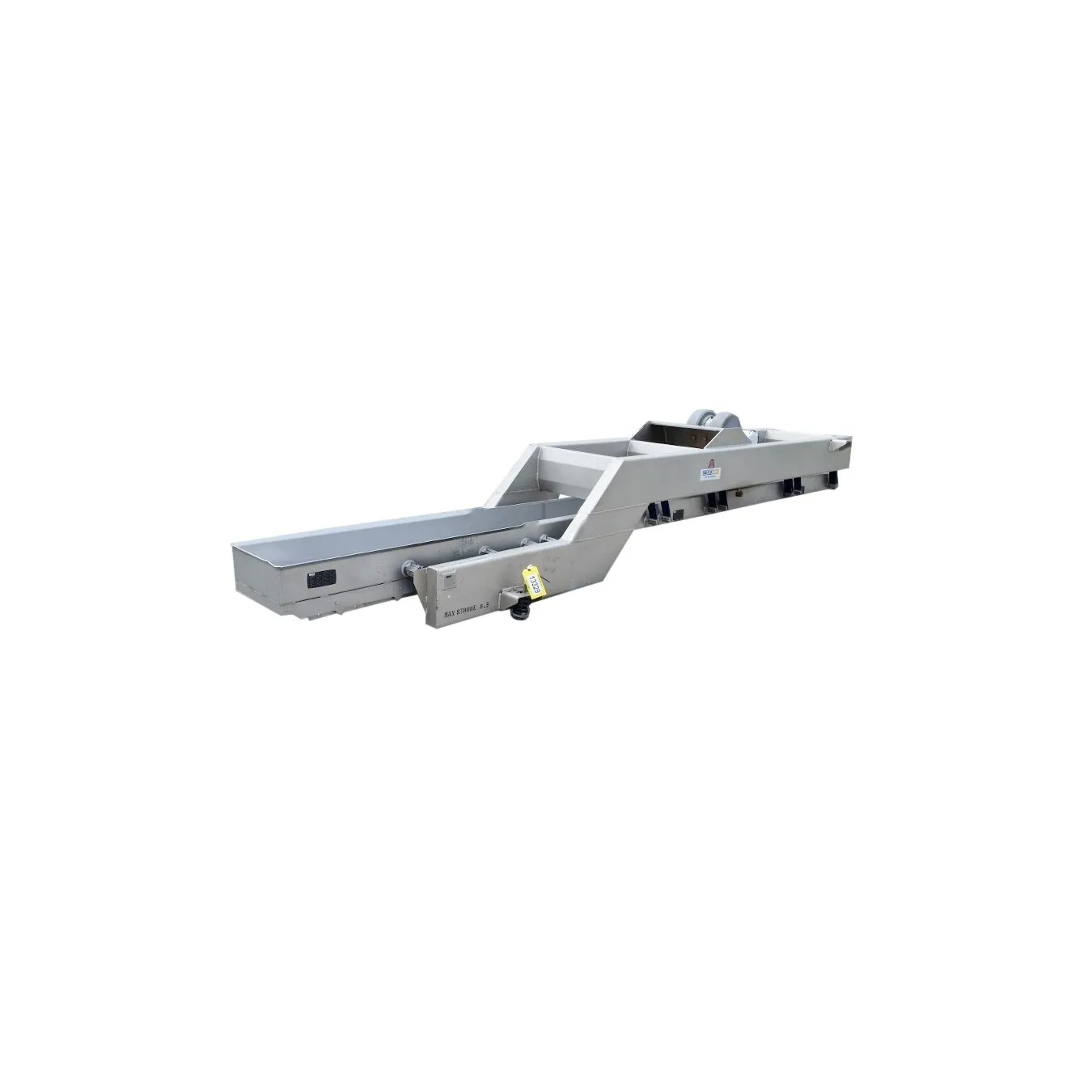 Used KEY TECHNOLOGY Stainless steel VIBRATING CONVEYOR