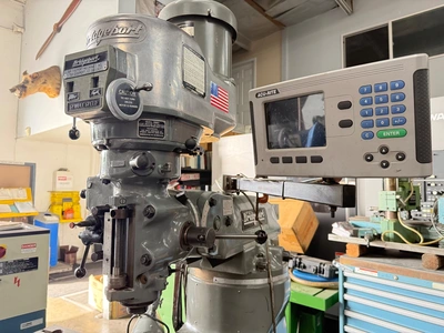 BRIDGEPORT SERIES 1 2HP 9"x48" MILLING MACHINES, VERTICAL | Wheeler Machinery Sales (9)