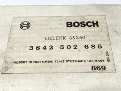 New | in-Stock Bosch Aluminum Joint 45X60 Misc Fasteners Michigan US | Maverick Industrial Sales #1507350