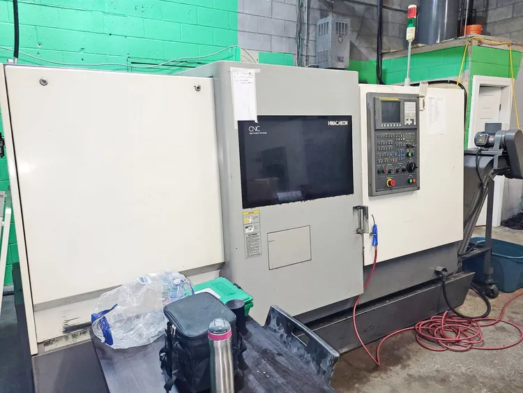 Used 2007 HWACHEON CUTEX-240A/SMC CNC Lathes Ontario CA | CNCsurplus #798864