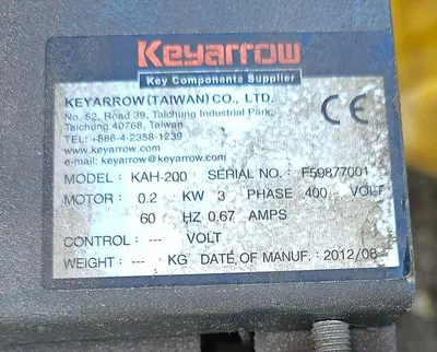 USED 2012 KEYARROW KAH-200