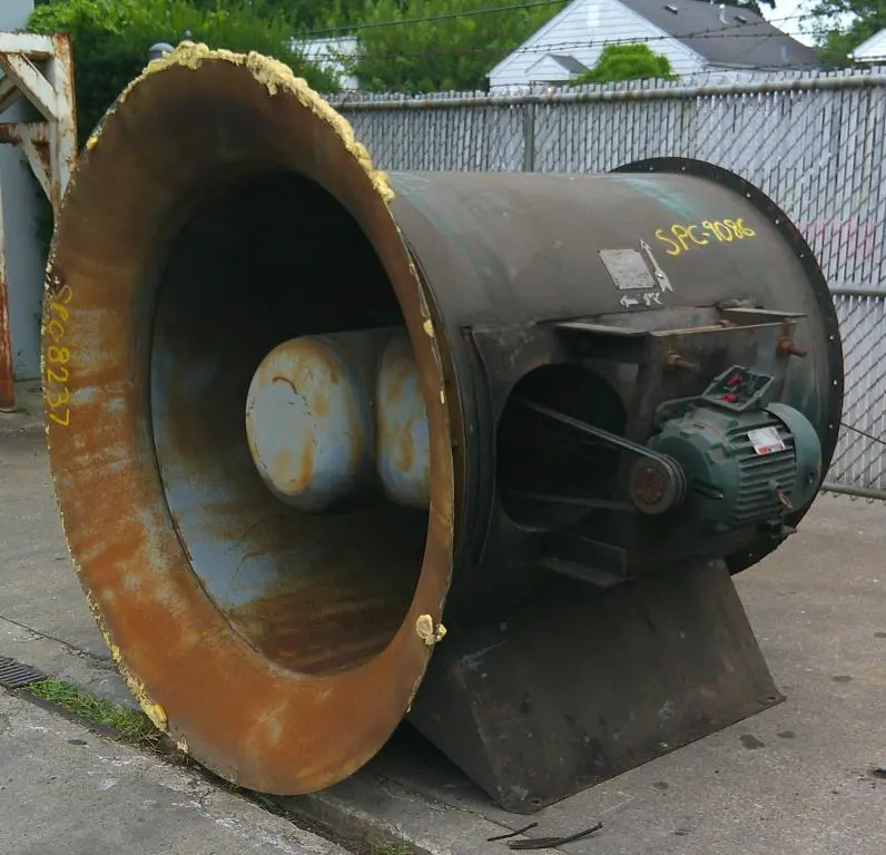 USED BUFFALO VANEAXIAL