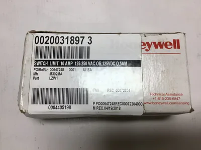 USED HONEYWELL MICRO SWITCH LZW1 1813