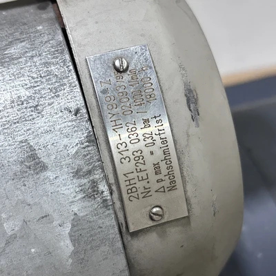 Used Siemens 2BH1313-1HY99-Z Blowers Indiana US | J&J Industrial Supply #1412973