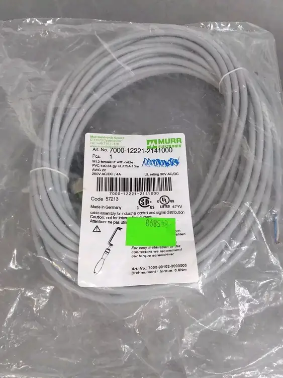 Used Murr Elektronik _UNKNOWN_ Cable & Wire South Carolina US | Palmetto Automation #1161993