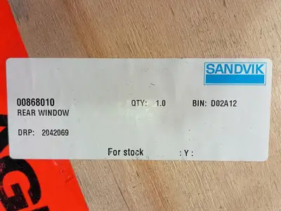 NEW SANDVIK 00868010