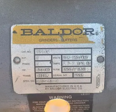USED 1996 BALDOR 1216W