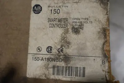 Allen Bradley 150-A180NBD SMC Plus Smart Motor Controller Ser. B NEW IN BOX HS16