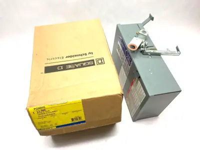 USED SQUARE D I-LINE FUSIBLE BUSWAY PLUG-IN UNIT 3-PHASE 30A 600V