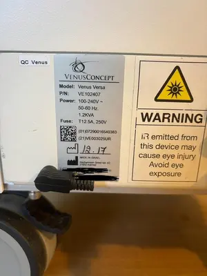 Used 2017 VENUS CONCEPTS VERSA W/ 6 HAND PIECES, VIVA, DIAMOND, OCTIPOLAR, HAIR REMOVAL, SKIN REJUVENATION Lasers / Laser Systems Minnesota US | Midwest Medical #1467836