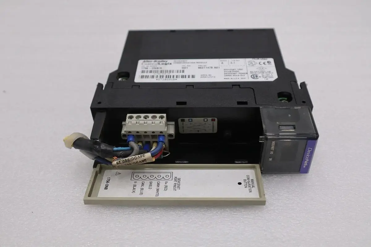 Allen Bradley 1756-DNB Devicenet Ethernet Communication Module STOCK K-109-D