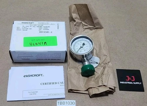NEW Ashcroft 20-1032-S-75L-160#