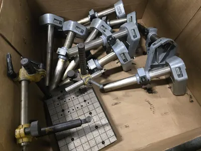 Approx (10) Mitutoyo Surface Plate Gage Fixture