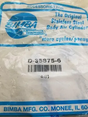 New | in-Stock BIMBA D-35875-6 Pneumatic Cylinders Michigan US | ND Industrial Surplus #1208340