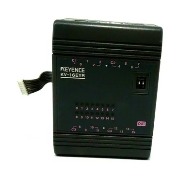 USED KEYENCE KV-16EYR EXPANSION MODULE KV16EYR
