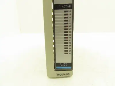 AEG Modicon AS-B838-032 I/O Module 24VDC TRU HI OUT PV:00 RL:75