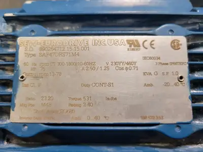 USED SEW-EURODRIVE SAF47DRS71M4