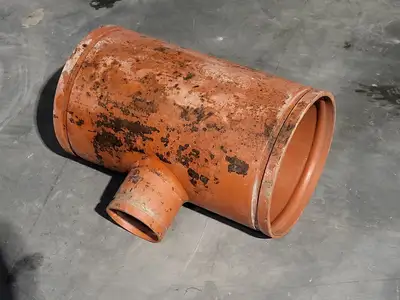 10"x10"x4" Grooved End Reducing Tee Fitting
